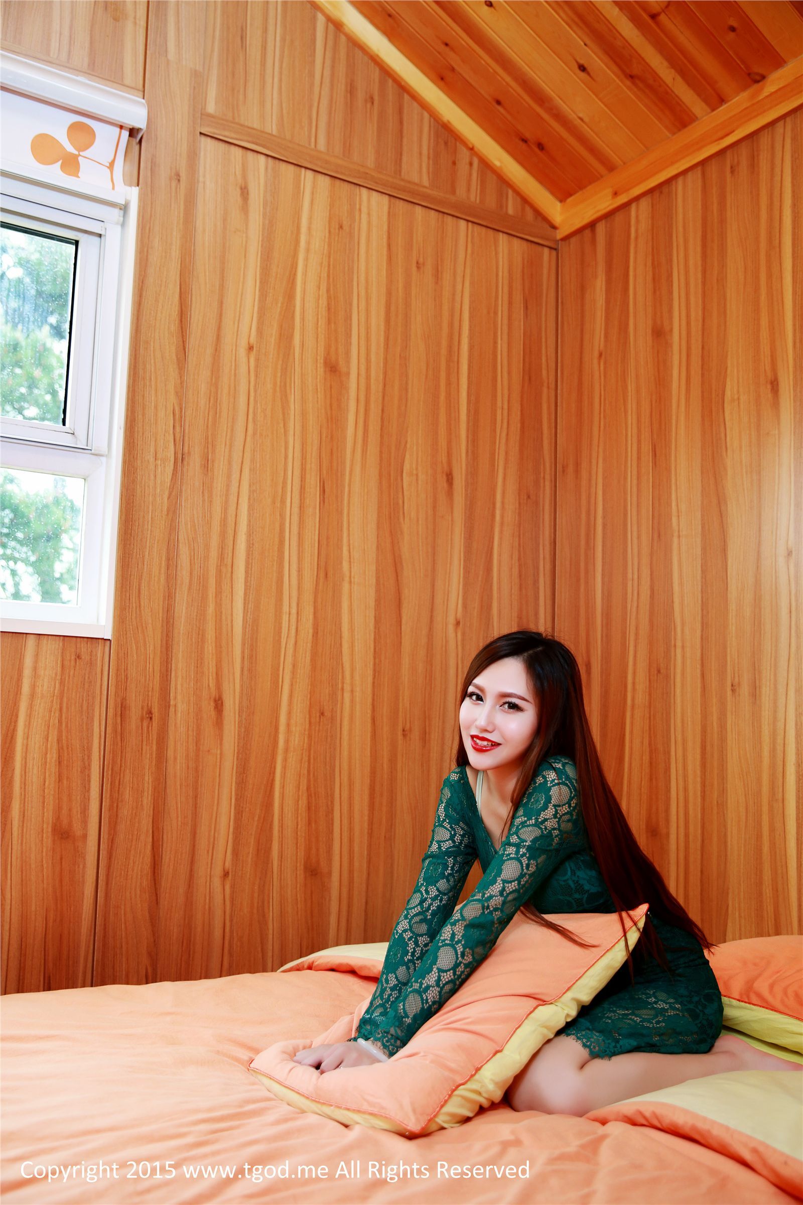 [TGOD推女神]2015.05.08 女神驾到 九江花源谷 青春女神鲁思羽 夏静镜